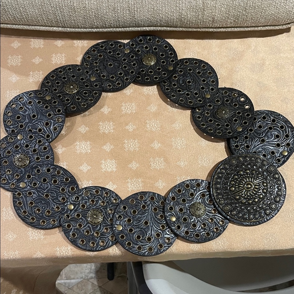 Black and Gold Decorative Belt